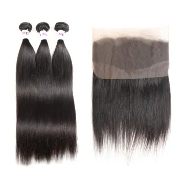 Pre Plucked Swiss Silk Base 360 Lace Frontal,Ear To Ear 360 Lace Frontal Closure With Brazilian Human Hair Bundles