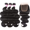 Body Wave 28 30 40 pollici indiano Remy grezzo vergine non trasformata al 100% di onde d'acqua per capelli umani estensioni all'ingrosso bundle