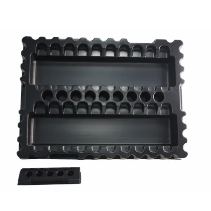 spares parts custom plastic box vacuum thermoform packing