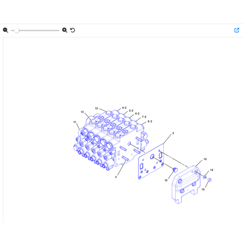 Supply of 14M grader rotary drive ring gear 423-4971