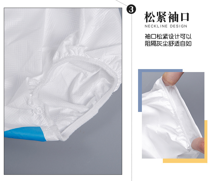 Isolation Disposable protective TPU Gown 