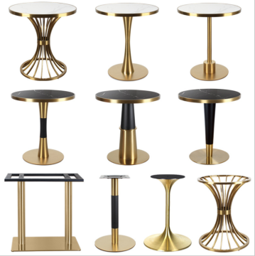 Factory Price Gold Coffee Stainless Steel Table Legs