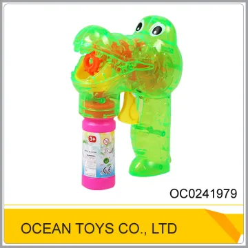 Summer light up bubble gun with no battery OC0241979
