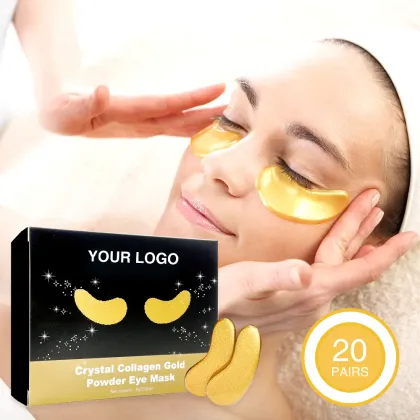 Custom Logo Eye Gel Patches - Anti-Puffiness Eye Masks