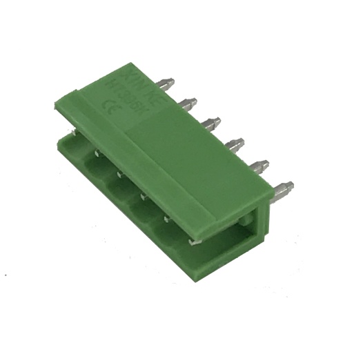 Terminale connettore pin PCB plug-in passo 3,96 mm