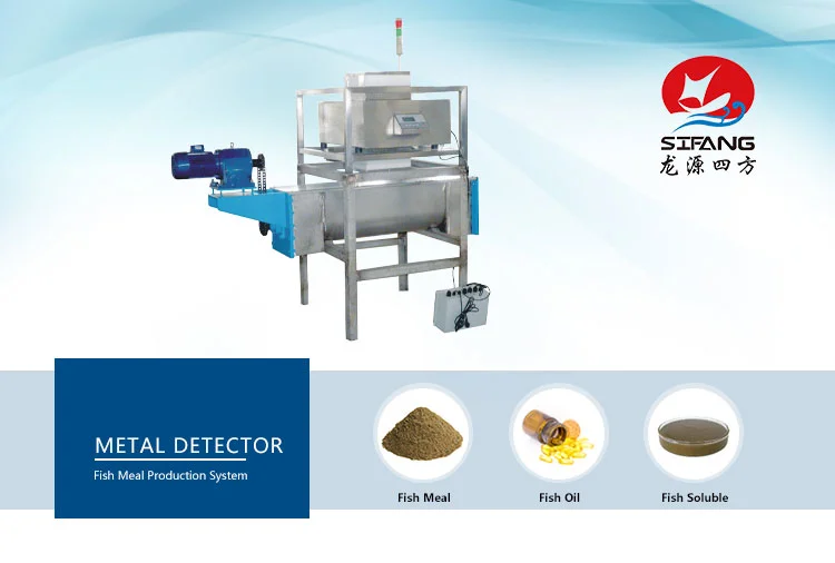 Detector de metais / máquina de farinha de peixe