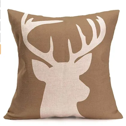 Animal Series Cotton Linen Pillow Cases