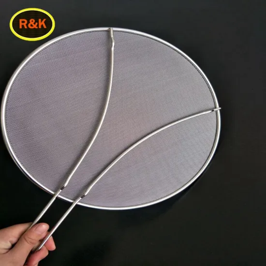 High quality 201 stainless steel 13 inch oil guard splatter screen