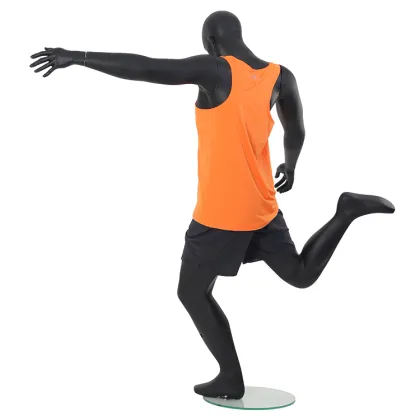 Full Body Football Pose Male Athletic Mannequins
