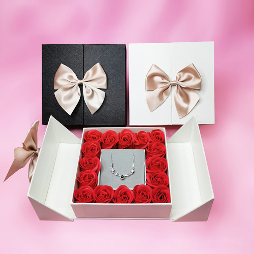 Mother's Day Lipstick Packaging Necklace Rose Box