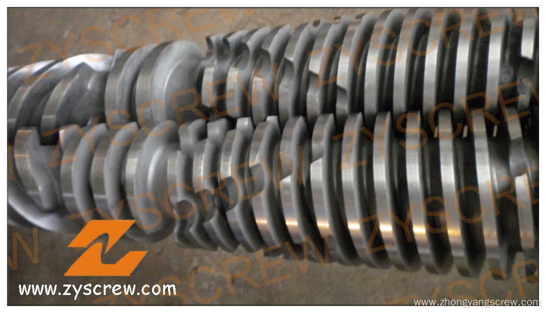 Conical Twin Screw Barrel for Pipe Extrusion (ZYT370)