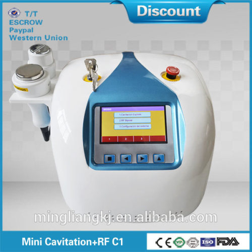 mini cavitation vacuum machine for home use ML mini cavitation+RF C1