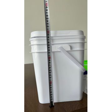 Custom Food Packing Square Plastic Bucket with lids