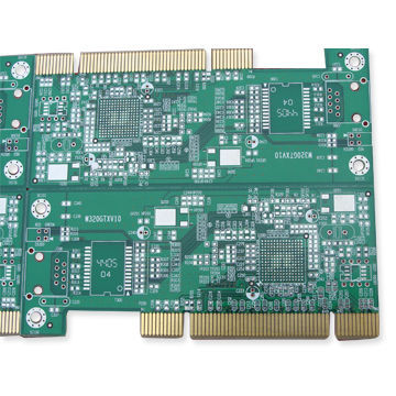 Double-sided PCB with Lead-free HASL and 25um Hole Wall Copper Thickness