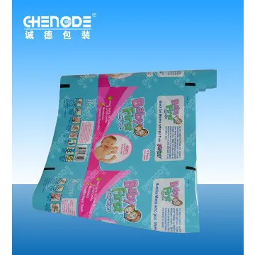 automatic baby wet wipe packaging film