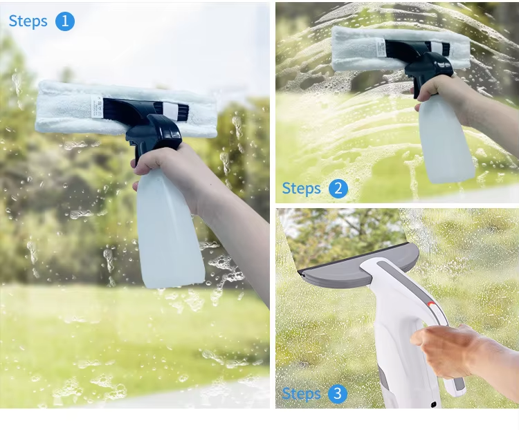 Window Cleaner with Wider Coverage