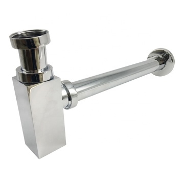 Bathroom Basin P Trap: Square Design Wash Basin Bottle Trap Siphon