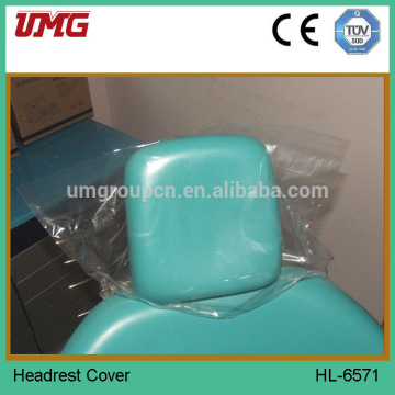 Dental chair headrest cover/dental sleeve/Plastic Dental Chair Headrest Sleeve Cover