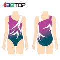 Crystal Rhinestone Gymnastic Leotard for Girl