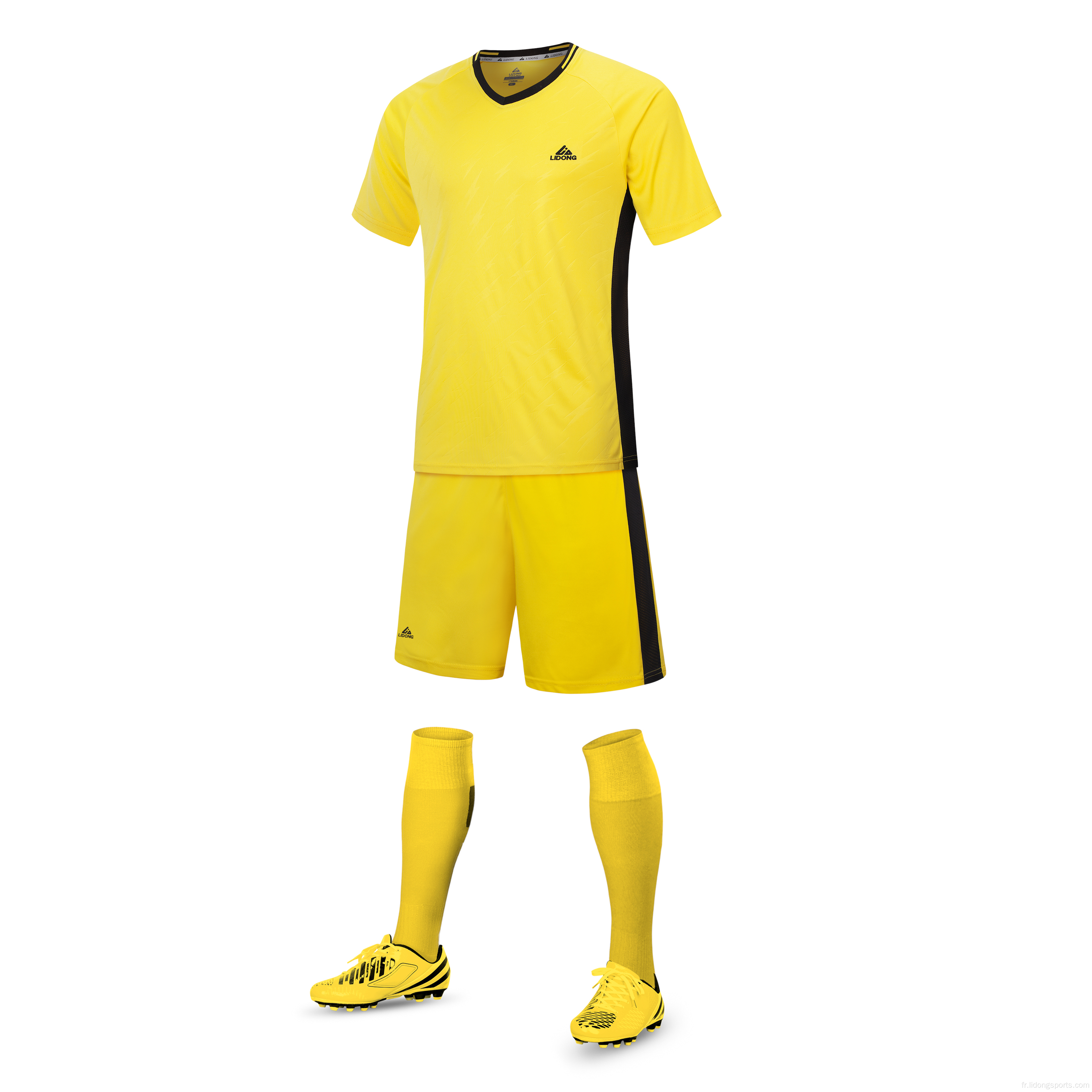 Nouveaux uniformes de maillot de football de mode personnalisé