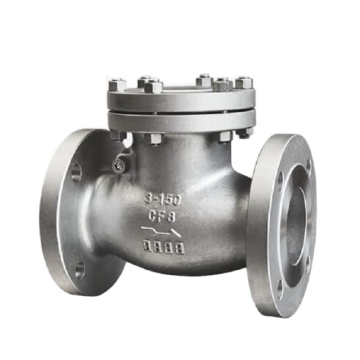 JIS 10K Stainless Steel SCS13 SCS14 Flange 100A Swing Check Valve Price