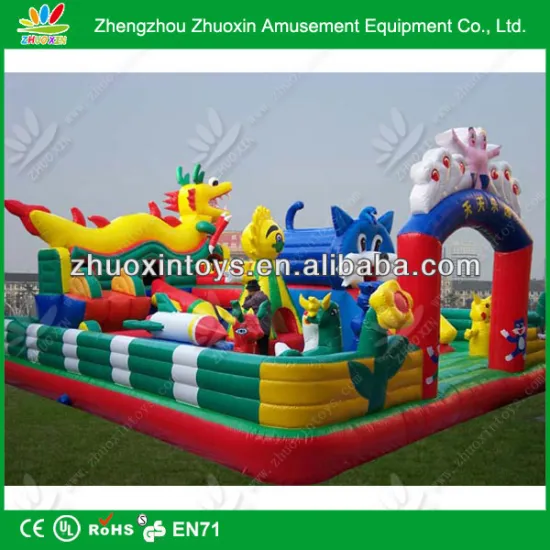 giant adult circus wagon clown bounce escargot gonflables