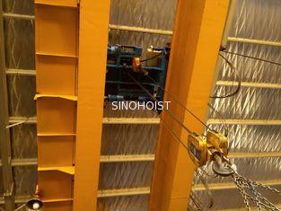 Euro Model Double Girder Wire Rope Electric Crane Hoist For
