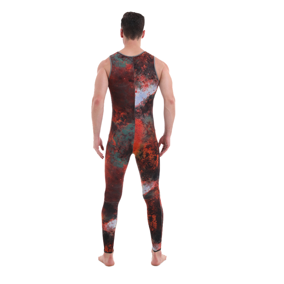 Traje de neopreno de 3/2 mm Long John Wetsuit para hombres