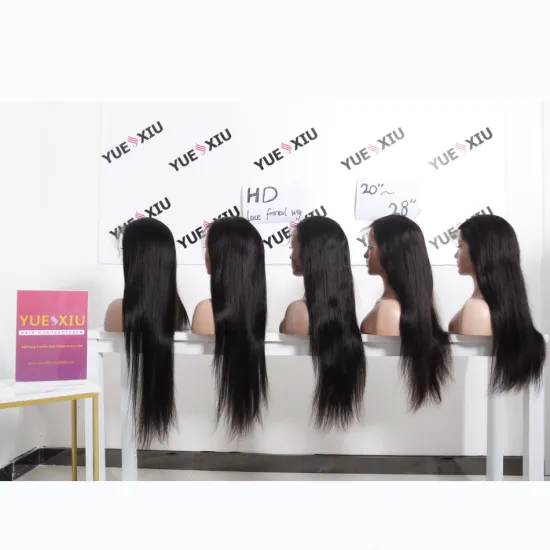 200 density 13x4 HD Transparent Lace Front Human Hair Wigs For Black Women 360 full Lace Frontal Wigs Glueless wig vendor
