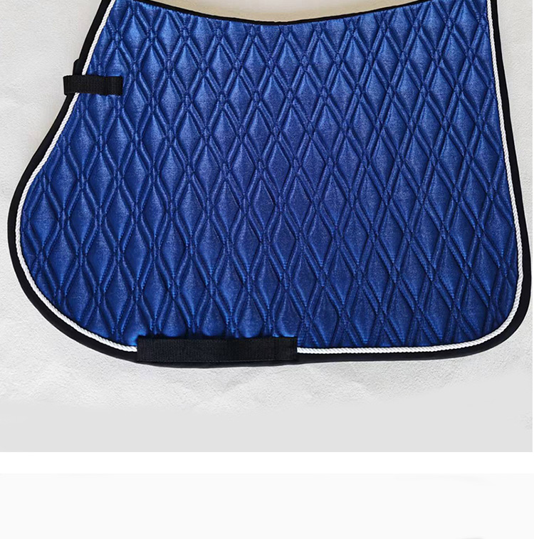 Blue Custom Saddle Pads for Horse Equestrian