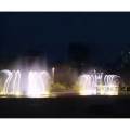 Design of square musical dancing fountain show