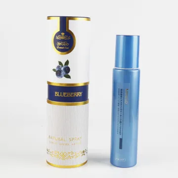Small Shampoo Cylinder Shaped Paper Box