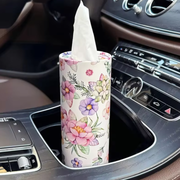 Papier d'emballage de tissu étirable de cylindre de cadeau biodégradable