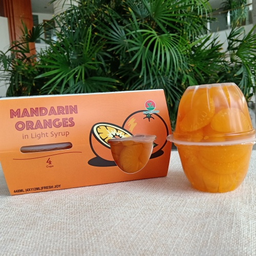 4oz สีส้มแมนดารินกระป๋องในน้ำเชื่อมแสง คุณภาพสูง 4oz สีส้มแมนดาริน