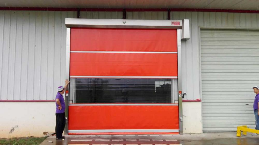 Malaysia Commercial Fabric PVC High Speed Door