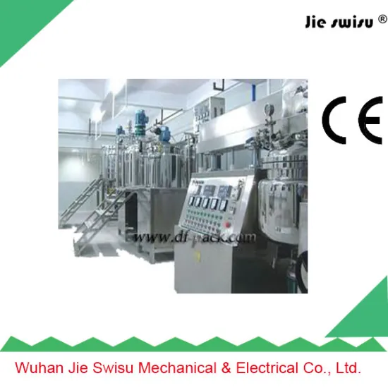 Best-Selling Cream Emulsifying and Mixing Tank