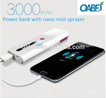 Rechargeable handle home use electric mini nano facial mist sprayer skin care machine