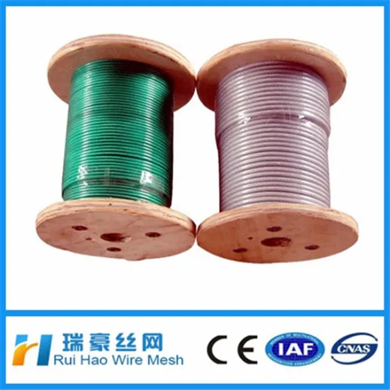 best price steel wire rope 6x37, galvanized and ungalvanized