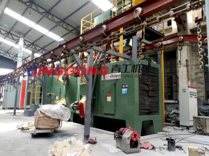 Hot Selling Overhead Monorail Shot Blast Machine - Shot Peening Equipment