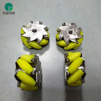 Omnidirectional Industrial AGV with Mecanum Wheels