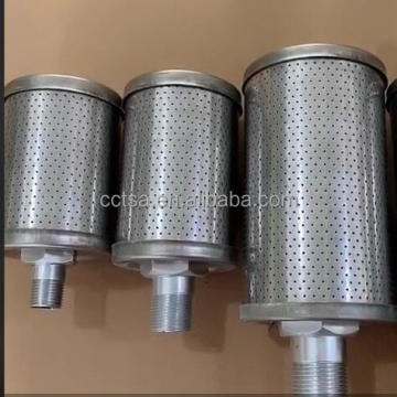 High Pressure 40 BAR Stainless Steel Muffler Silencer DN15 DN20 DN25 DN32 DN40 DN50