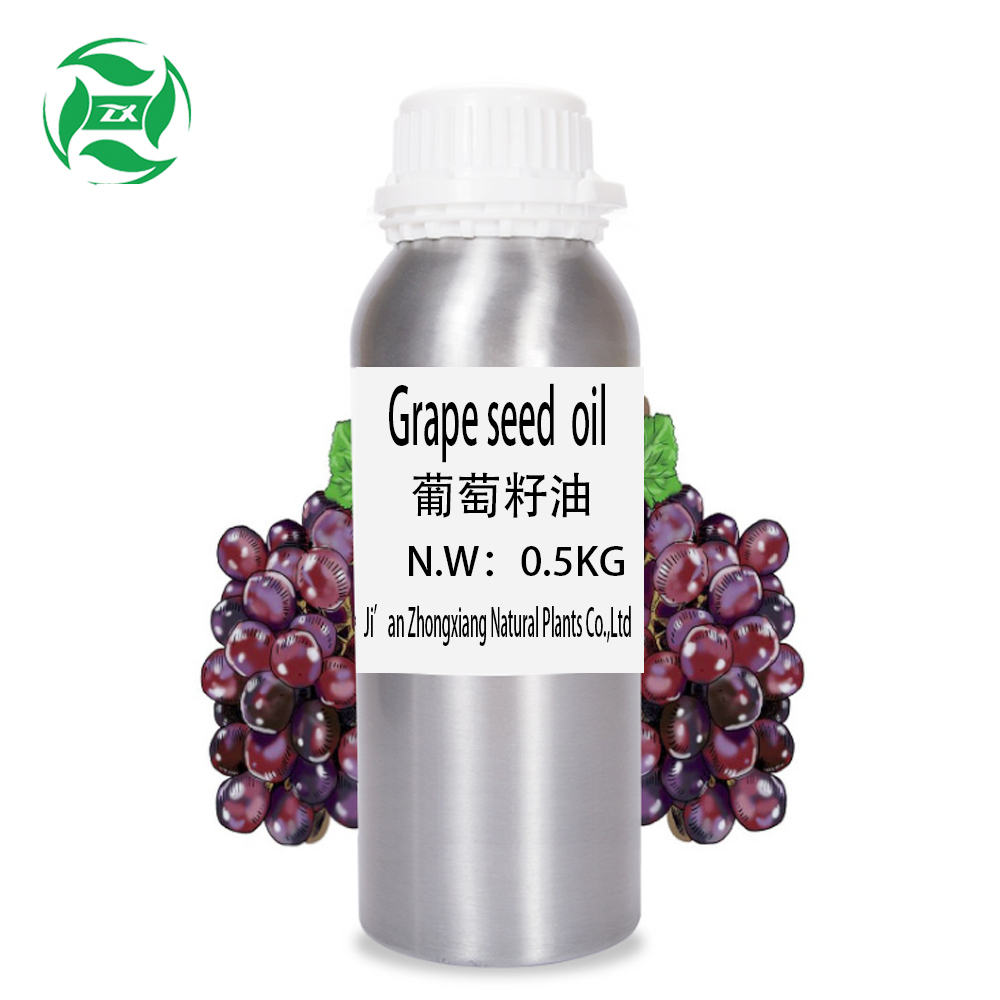 100% aceite portador aceite de semilla de uva como lubricante