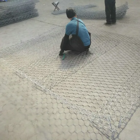 Stone Gabion Basket Box For Bank Protection