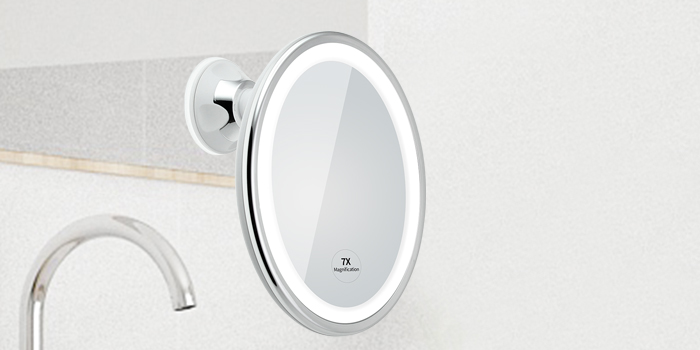 Magnifying Mirror With Suction Cups Magnifying Mirror With Suction Cups