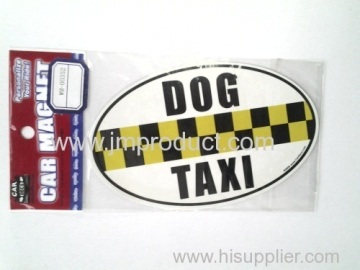 Personalize Your Ride Car Magnet 