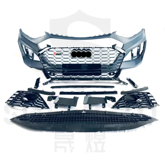 Auto Body Kit for Audi A4 B9 2020-2021 - RS4 Style Front Bumper with Grille Upgrade