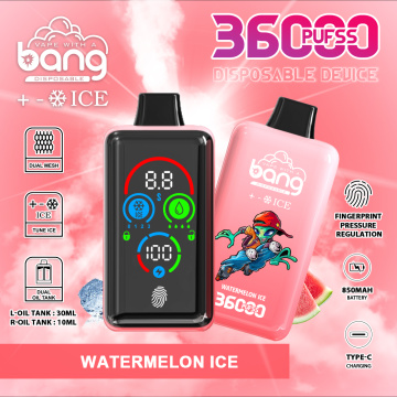 Bang Series 36000 Smart Screen Vape Device Sweden