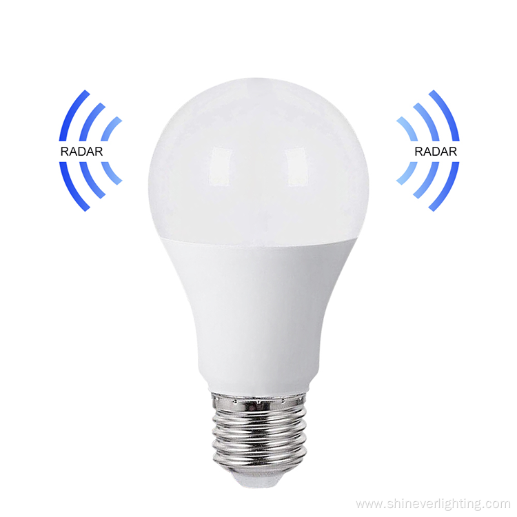 Motion Sensor Radar Sensitive LED Bulb Light