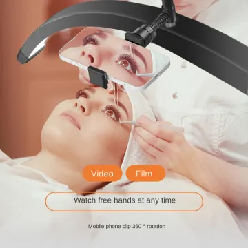 Professional High-Quality LED Half Moon Lamp: Ideal for Nail Art, Spa Manicures, and Salon Services