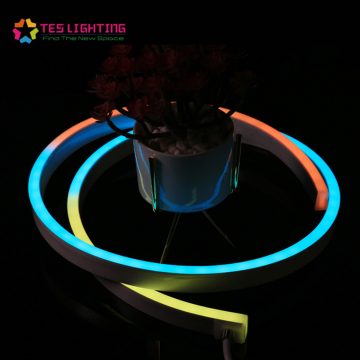 24V بكسل مطاردة RGB DMX LED نيون فليكس